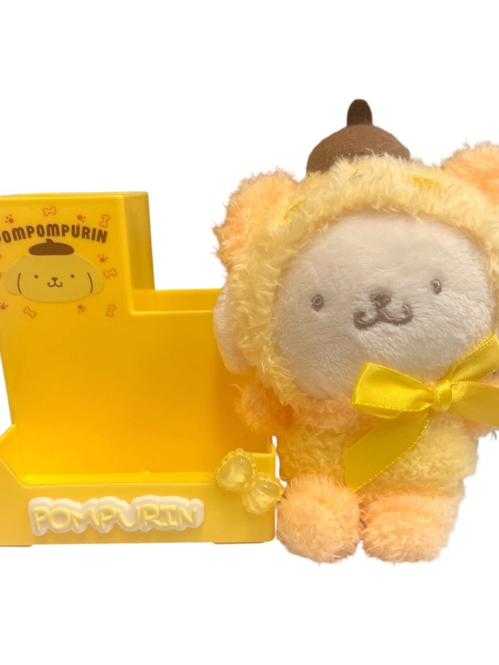 Sanrio Pompompurin Yellow & Cream Plush Holder